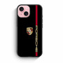 Porsche black car iPhone 15 Case