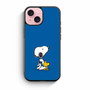 Snoopy in Blue iPhone 15 Case