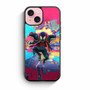 Spiderman Across the Spider Verse Miles Morales in Gravity iPhone 15 Case