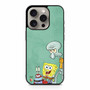 Spongebob Mr Krab Squidward and Plankton iPhone 15 Pro Case