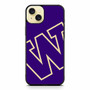 Washington huskies logo iPhone 15 Plus Case