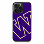 Washington huskies logo iPhone 15 Pro Max Case