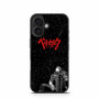 Berserk Guts Looking at the Sky iPhone 16 Case