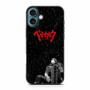 Berserk Guts Looking at the Sky iPhone 16 Plus Case