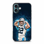 Carolina Panthers Christian McCaffrey 22 iPhone 16 Plus Case