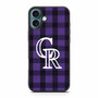 Colorado rockies purple iPhone 16 Plus Case