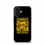 Danger zenitsu demon slayer iPhone 16 Case