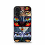 Demon slayer upper moon eyes iPhone 16 Case