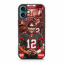 Tampa Bay Buccaneers Tom Brady 1 iPhone 16 Plus Case