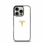 Tesla white iPhone 16 Pro Case
