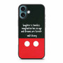 Walt Disney Quotes iPhone 16 Plus Case