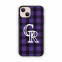 Colorado rockies purple iPhone 13 Case
