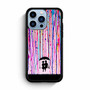 Couple in Rainbow Paint Art iPhone 13 Pro Max Case