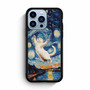 Cute Cat in The Starry Night iPhone 13 Pro Max Case