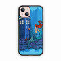 Ariel Mermaid Tardis iPhone 13 Case