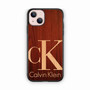 calvin klein wood iPhone 13 Case