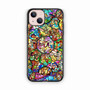 disney characters stained glass iPhone 13 Case
