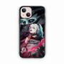 Harley Quenn and Joker in Abstruct Art iPhone 13 Case