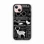Harry Potter Quotes 3 iPhone 13 Case