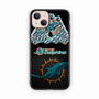 miami dolphins receiver gloves iPhone 13 Case