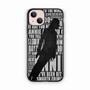 Michael Jackson Lyrics iPhone 13 Case