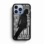 Michael Jackson Lyrics iPhone 13 Pro Max Case