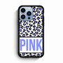 Pink Blue Leopard iPhone 13 Pro Max Case