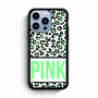Pink Green Leopard iPhone 13 Pro Max Case