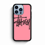 Pink Stussy Innovative iPhone 13 Pro Max Case