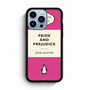 pride and prejudice penguin Book pink iPhone 13 Pro Max Case