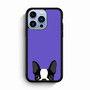 Purple Boston Terrier iPhone 13 Pro Max Case