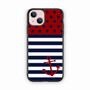 reverse american flag anchor iPhone 13 Case