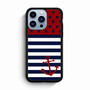 reverse american flag anchor iPhone 13 Pro Max Case