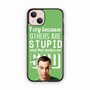 The Big Bang Theory Sheldon cooper 1 iPhone 13 Case