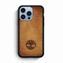 Timberland Brown Leather iPhone 13 Pro Max Case