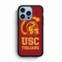 Usc Trojans logo on red iPhone 13 Pro Max Case