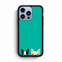 Watching Boston Terrier & French Bulldog iPhone 13 Pro Max Case