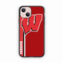 Wisconsin Badgers American Football 6 iPhone 13 Case