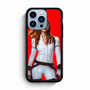 Black Widow In White Suit iPhone 13 Pro Max Case Black Widow In White Suit iPhone 13 Pro Max Case