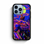 Denji Devils Mode in Abstract iPhone 13 Max Case