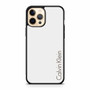 Calvin Klein White Bone iPhone 12 Pro Case