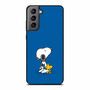Snoopy in Blue Samsung Galaxy S21/ S21+/ S21 Ultra/ S21 FE Case