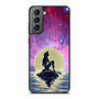 ariel the little mermaid moon Samsung Galaxy S21 Case