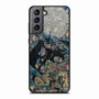 Batman Comic Pattern Samsung Galaxy S21 Case