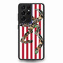 Browning Deer Camo American Flag Samsung Galaxy S21Ultra Case
