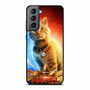 Captain Marvel Cat Goose Samsung Galaxy S21 Case