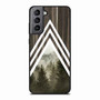 Chevron in Forest 1 Samsung Galaxy S21 Case