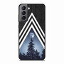 Chevron in Night Forest 2 Samsung Galaxy S21 Case
