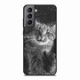 Cute Cat Vintage Samsung Galaxy S21 Case