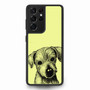 cute puppy sketch Samsung Galaxy S21Ultra Case